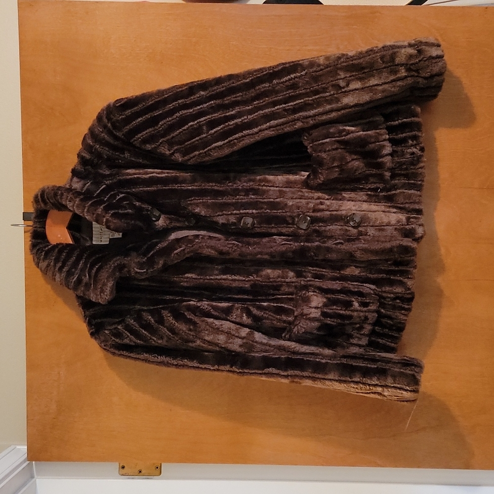 Vintage faux fur coat